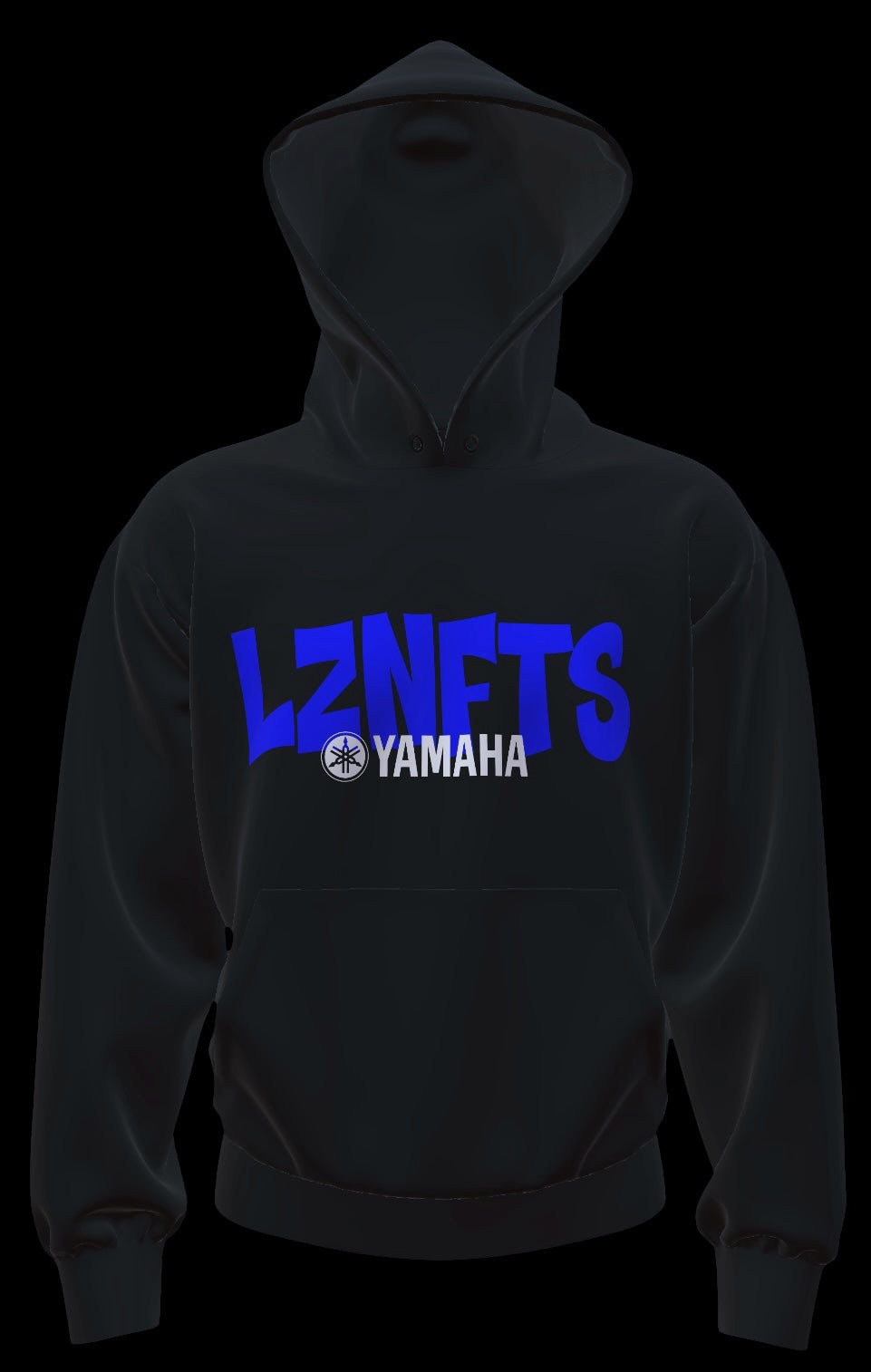 LZNFTS (yamaha) hoodie blue